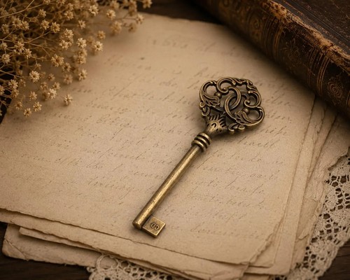 Vintage baroque skeleton - baroque,