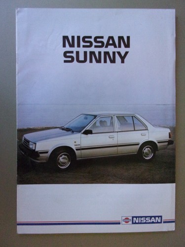 Nissan sunny range orig - orig, 1980s