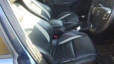 Saab 9-3 set of leather seats and door cards heated black 4dr saloon 2008