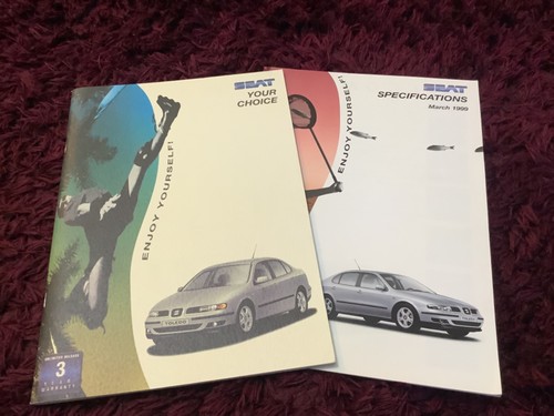 Seat range brochure 1999 - 1999, uk