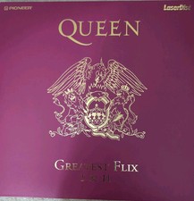 Queen Greatest Flix I & II ,  LASERDISC RARE