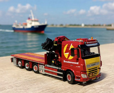 DAF XF SC 8x2 tridem palfinger PK65002SH crane "Bredenoord" WSI truck models