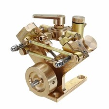 M2B Twin Cylinder Marine Steam Engine | Brass V-Twin | Reversible Valve | RC Boa