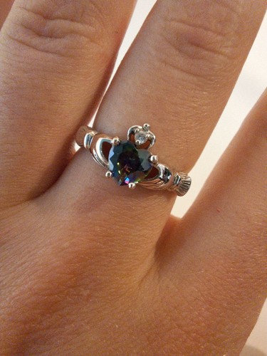 Claddagh ring sterling - claddagh,