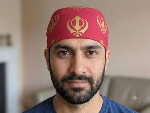 Sikh punjabi singh - singh, red