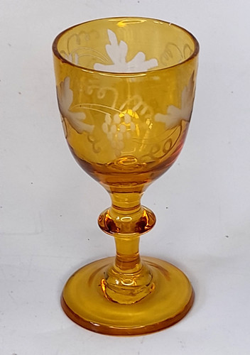 Antique amber flashed - antique,
