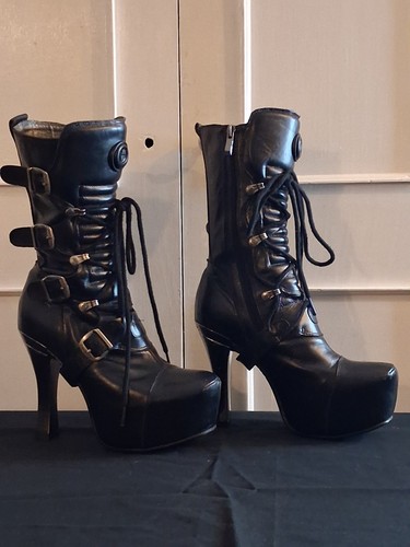 New rock womens silver - new, metal