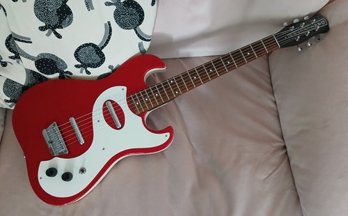Danelectro guitar red - danelectro,