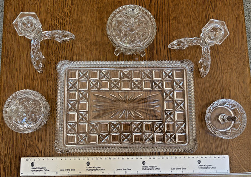 Vintage art deco style piece - vintage, 6-piece