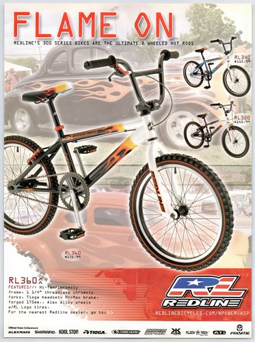 Redline bicycle bmx bike - rl,