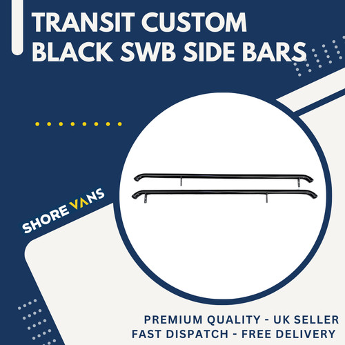 Ford transit custom side bars - side,