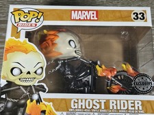  Funko Pop! Rides #33 Ghost Rider on Motorcycle Previews Exclusive Marvel