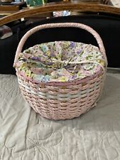 vintage sewing box Basket