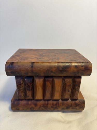Wooden puzzle box walnut - walnut?, no