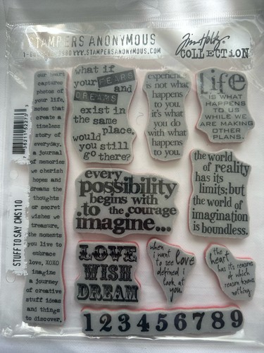 Stampers anonymous tim holtz - anonymous,