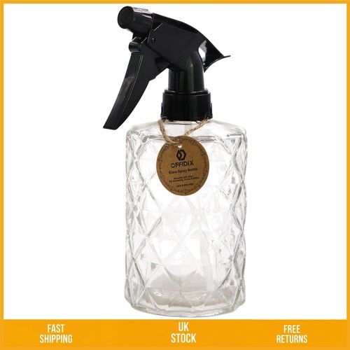 Elegant glass plant mister - glass,