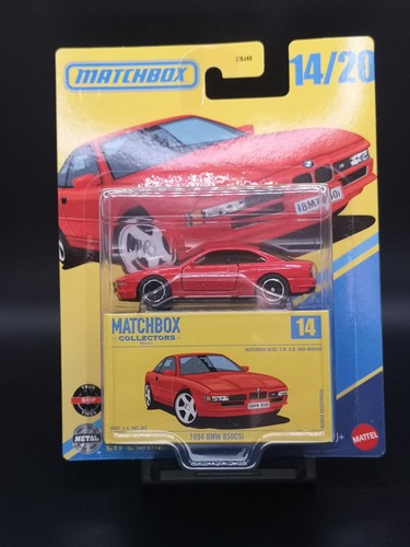 Matchbox 1994 bmw 850csi red - 1994,