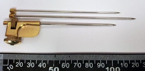 Brass tube fly - brass, with