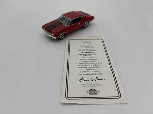 Matchbox ymc01 1970 chevelle - matchbox,
