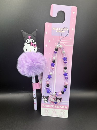 Hello kitty kuromi phone charm - hello,
