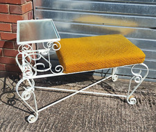 Vintage Metal Telephone Table