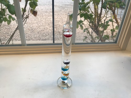 Vintage galileo glass tube - vintage,