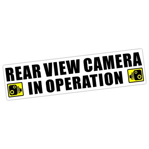 Rear view camera - view, in