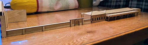 Gauge station buildings - station,