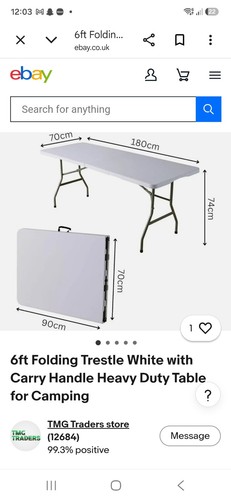 6ft folding trestle - trestle,