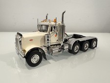 WSI Models Sword White 1/50 Scale Peterbilt 379 Day Cab 8x4