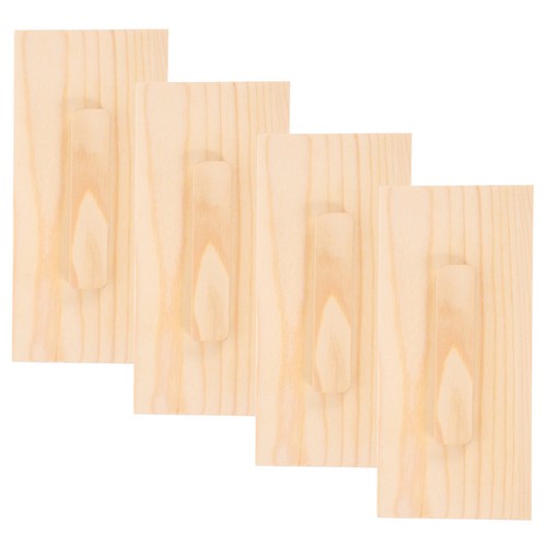 4pcs wooden soap box - soap, lids