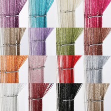 String curtains glitter panels - string,