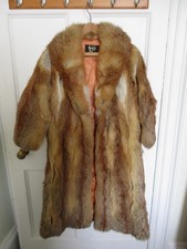 1970's vintage red fox fur