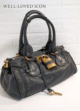 Chloe Paddington Black Leather