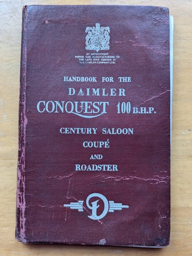 Daimler conquest 100 bhp - daimler,