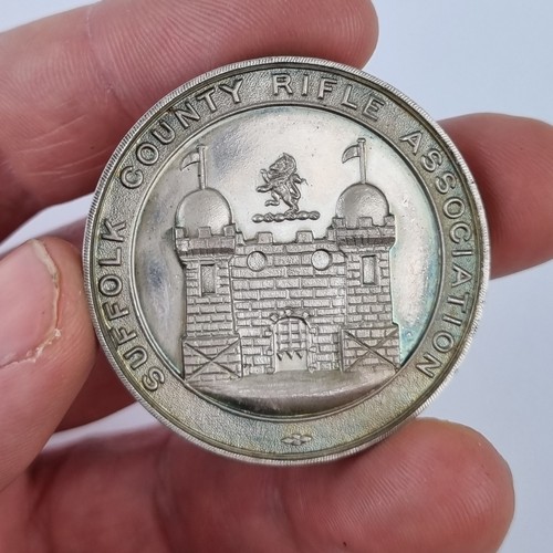 Hallmarked silver medal - hallmarked,