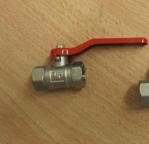 Sand blast ball valve - valve, used