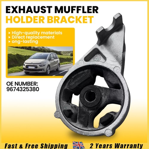 Exhaust muffler rubber holder - muffler,