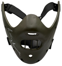 Anthony Hopkins Signed Hannibal Lecter Mask The Silence of the Lambs Beckett BAS