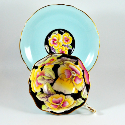 Paragon pansies teacup light - paragon,