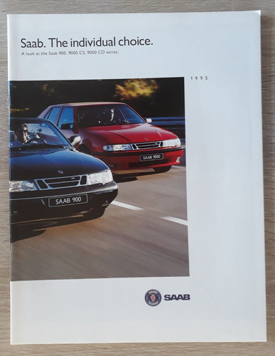 Saab 900 9000 brochure 1995 - 900,