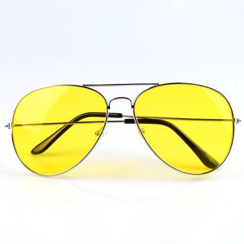 Anti glare yellow lens tinted - yellow,