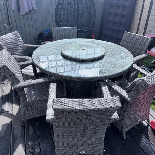 Rathwood wicker garden round - wicker,