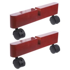  2 Pcs Room Divider with Wheels Screen Partition Bracket Dividers