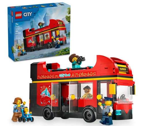 Lego city 60407 double decker - city,