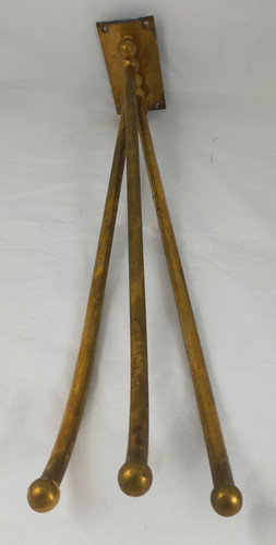 Antique brass swinging swivel - antique,