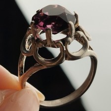 Vintage Silver Ring Large