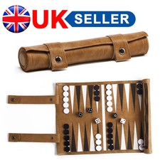 Travel Backgammon Set Faux