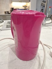 A Funky pink electric Coline 0.5L kettle. Woking