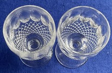 PAIR of WATERFORD COLLEEN WHITE WINE GLASSES